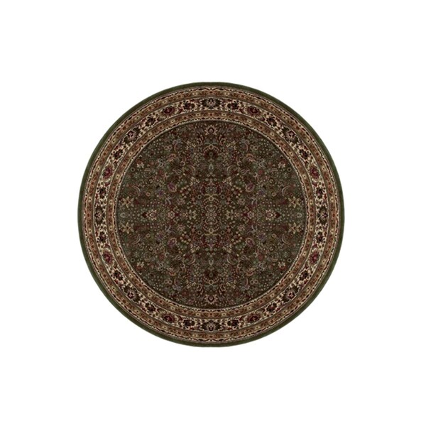Sphinx By Oriental Weavers Area Rugs, Ariana 213G8 6' Round Round - Green/ Ivory-Polypropylene A213G8180180ST - main